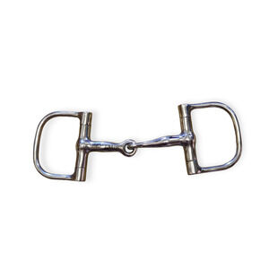 Centaur D Ring Snaffle Small Horse Pony Bit 4 Inches